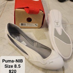 PUMA NIB slip on flats